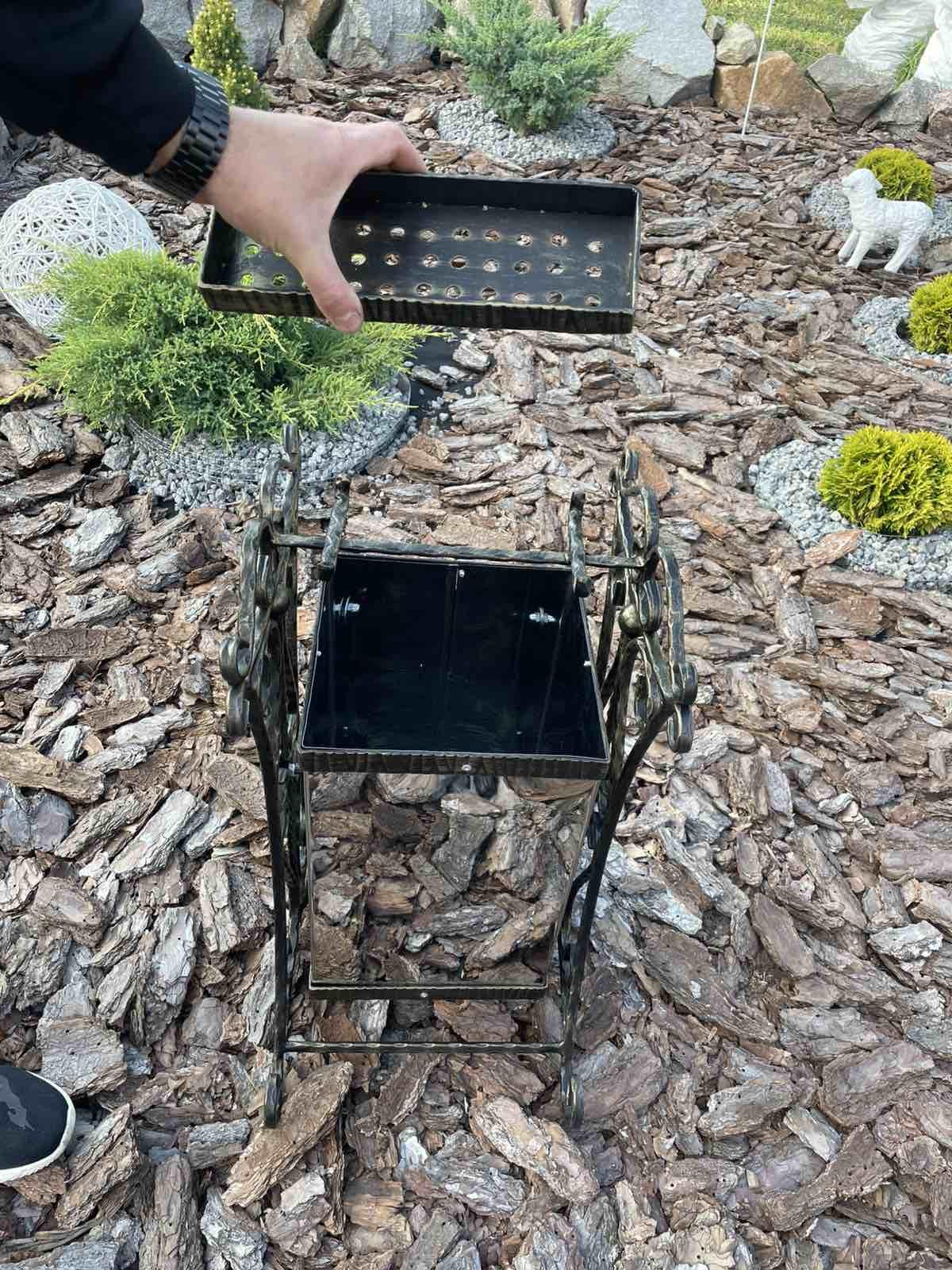 Урна со съемной пепельницей и ведром из нержавеющей стали (Vi_28) - фото 8 Урна со съемной пепельницей и ведром из нержавеющей стали (Vi_28) - фото 8