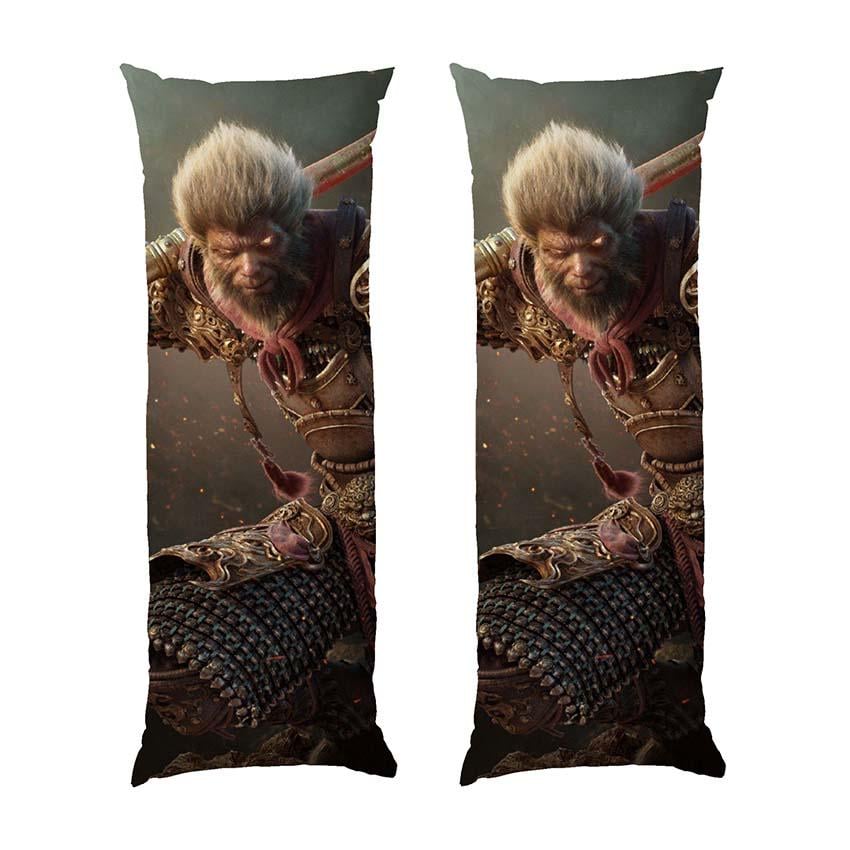 Подушка дакимакура Sun Wukong Monkey King Power of Legends Black Myth Wukong габардин 70х30 см (114363)