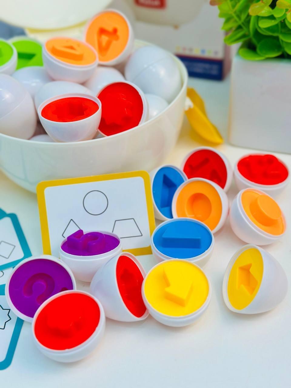 Сортер Монтессори 3Д Цыпленок/яйца/геометрические фигуры и цвета (2772549431) - фото 2 Сортер Монтессори 3Д Цыпленок/яйца/геометрические фигуры и цвета (2772549431) - фото 2