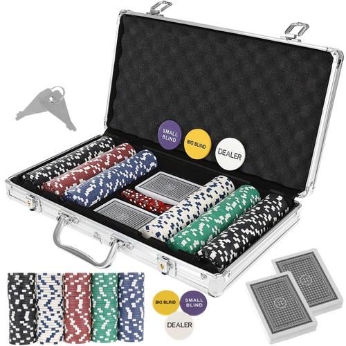 Покерный набор 300 жетонов в чемодане Poker 300 HQ 23528 (mx9434)