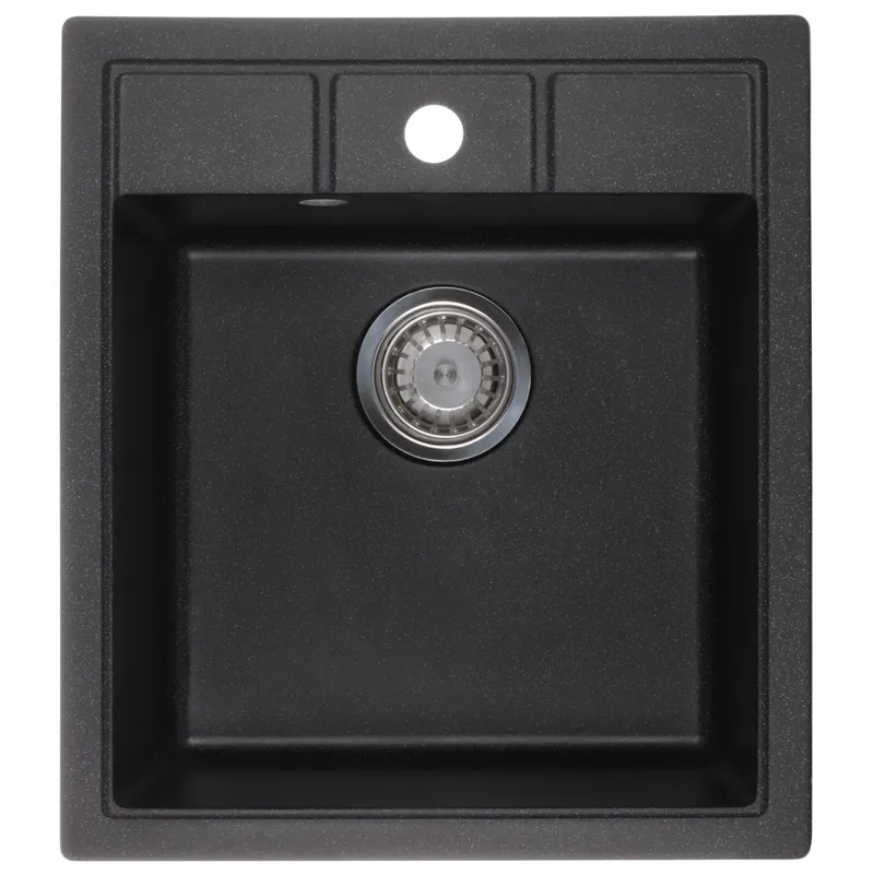 Мойка кухонная Zerix ZS-4651S-03 Черный (ZX4564)