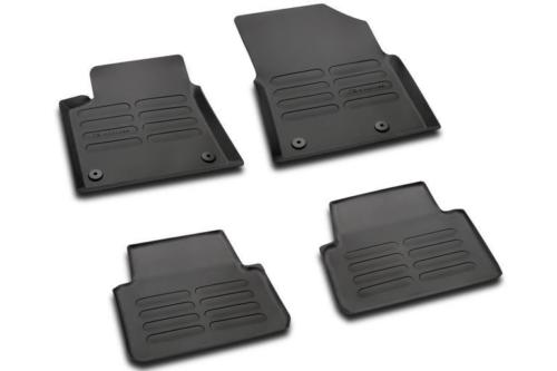 Коврики автомобильные в салон Citroen для Citroen C3 Aircross 2018 - резина Черный (1616766380)