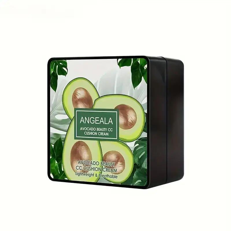 Кушон и пудра 2в1 Avocado Delicate Color Air Cushion для всех типов кожи антибактериальный (opt-103011)