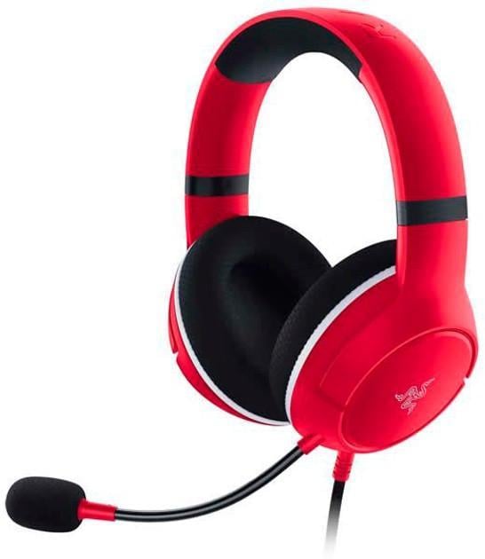 Навушники дротові ігрові Razer Kaira X Червоний (RZ04-03970500-R3M1) Навушники дротові ігрові Razer Kaira X Червоний (RZ04-03970500-R3M1)