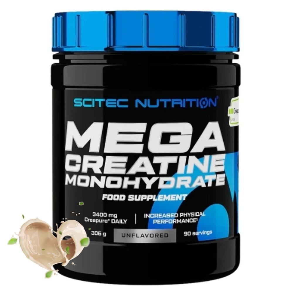 Креатин моногидрат Scitec Nutrition Mega Creatine Monohydrate 306 г