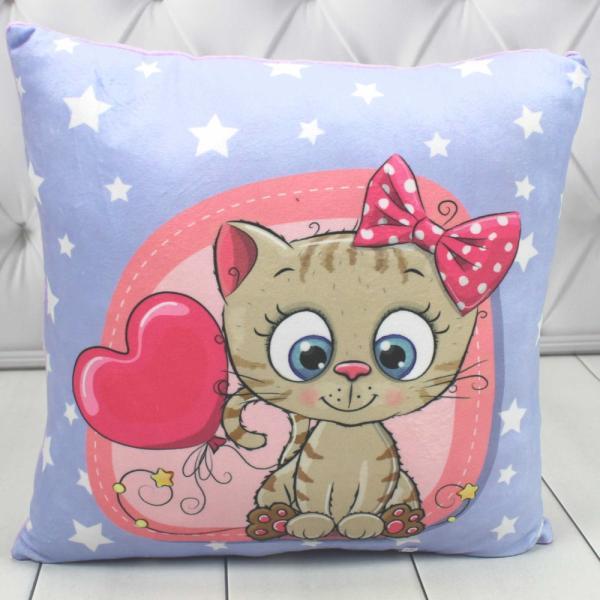 Подушка Копица с принтом №2 Кошечка 30х30 см (00862-0096)