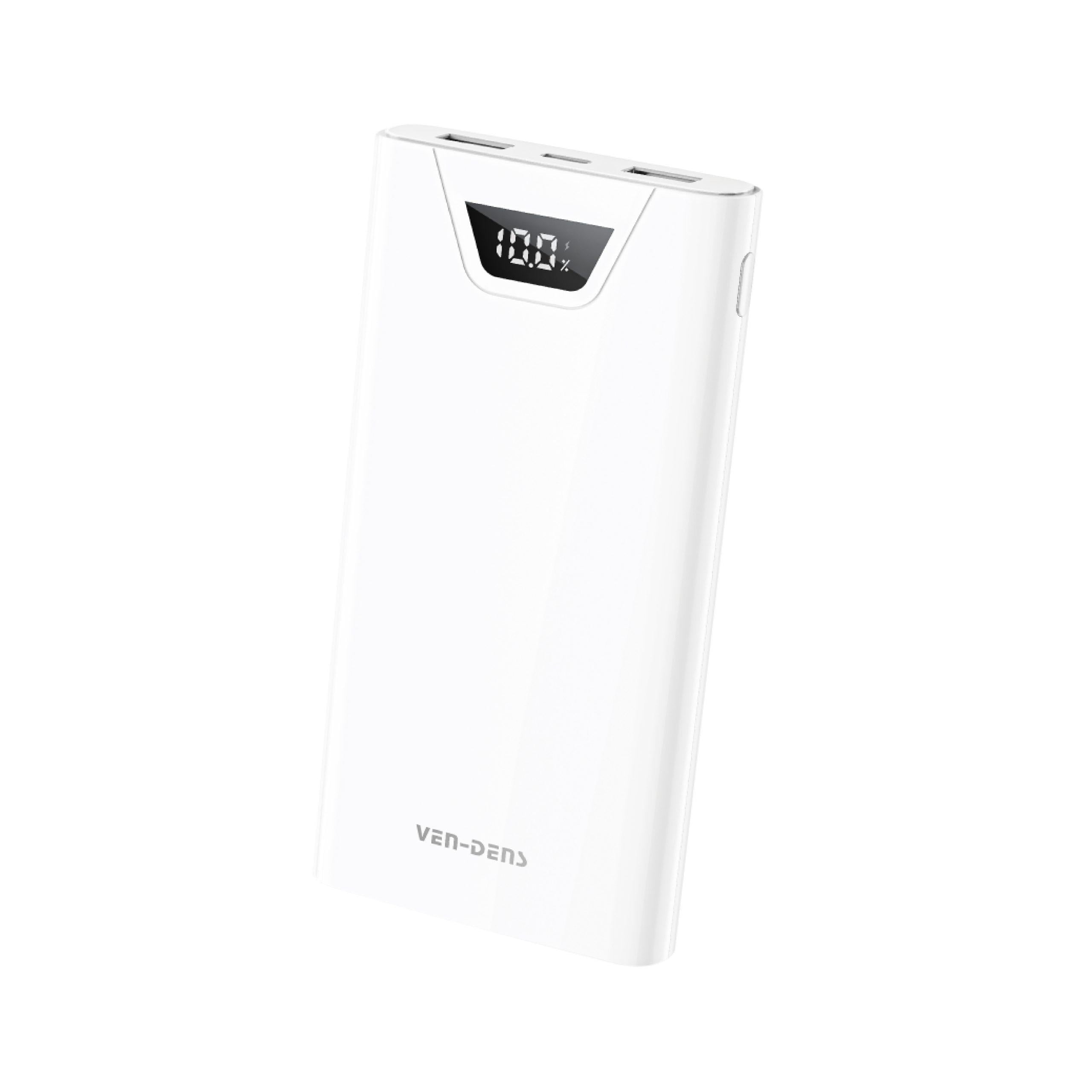 Повербанк с быстрой зарядкой Ven-Dens 20000 mAh QC3.0 PD 22,5W с индиктором заряда (33243354)