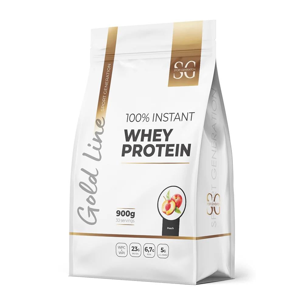 Протеин Sport generation Instant Whey Protein WPC+WPI Peach 900 г