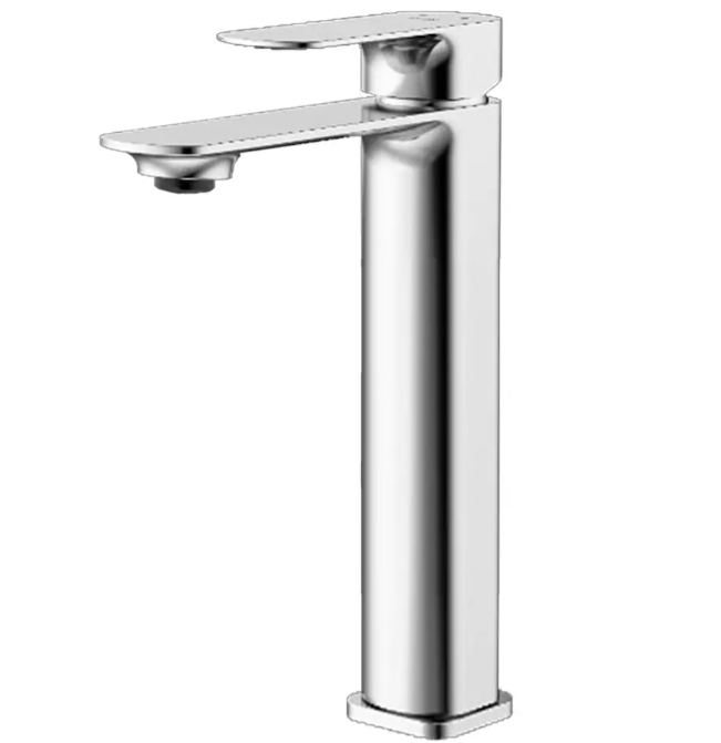 Смеситель для раковины Devit Quadra 5040020 высокий Хром (550229)