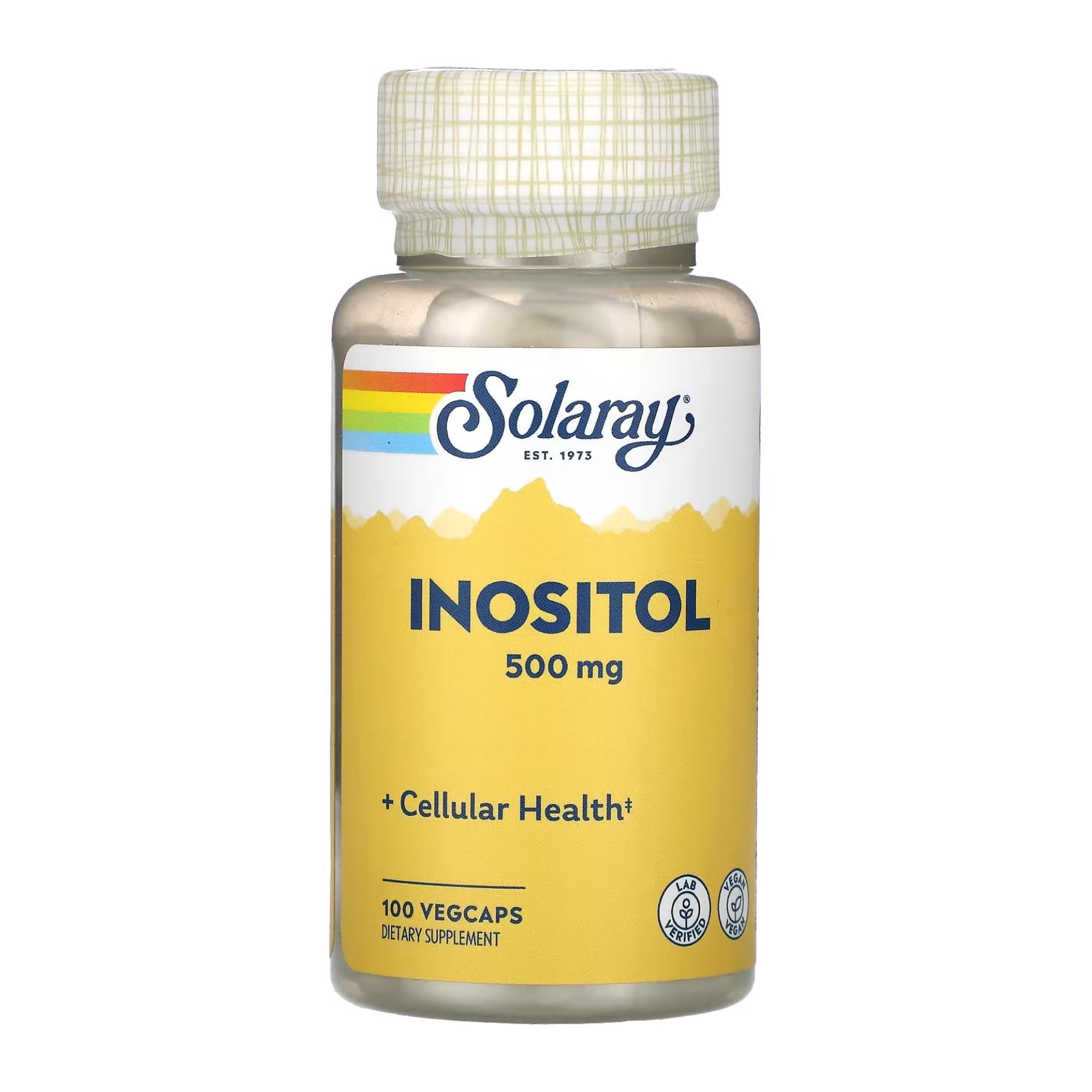 Натуральная добавка Inositol 500 mg 100 caps (2023-10-3425)