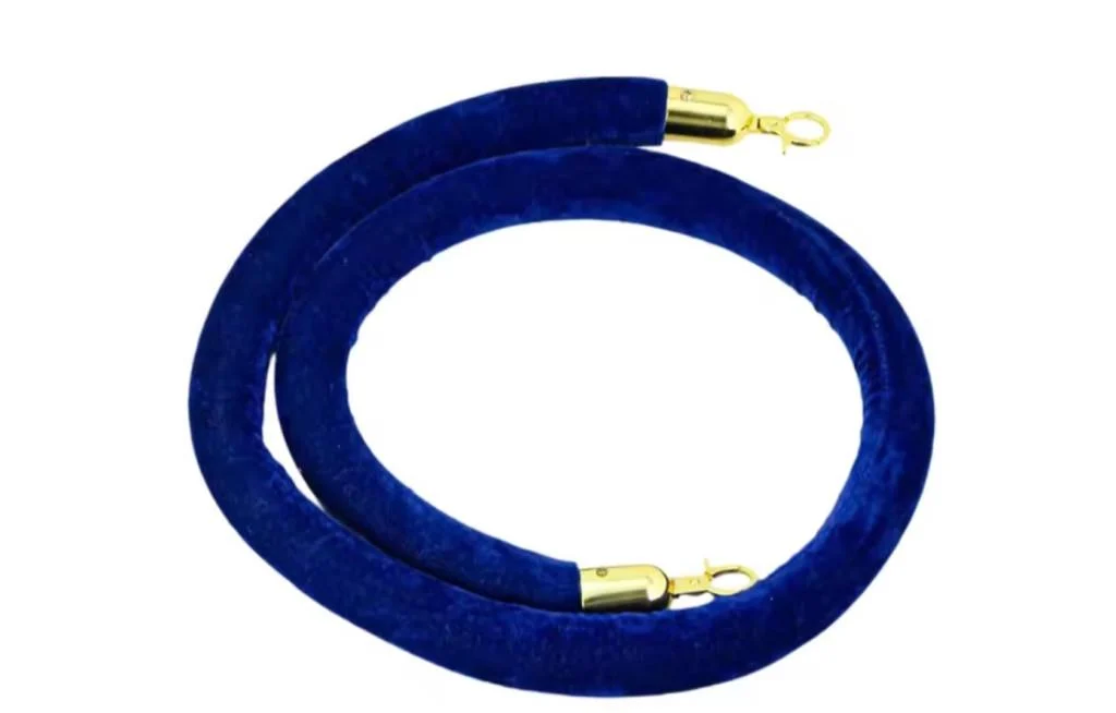 Велюровый канат 1,5 м (Р-2105) Велюровый канат 1,5 м (Р-2105)