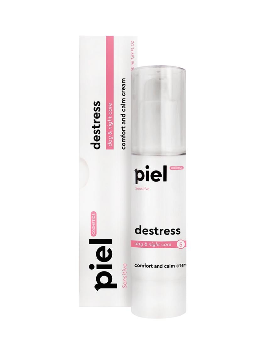 Крем ультразволожувальний з натуральним SPF день/ніч Destress Cream PIEL COSMETICS 50 мл