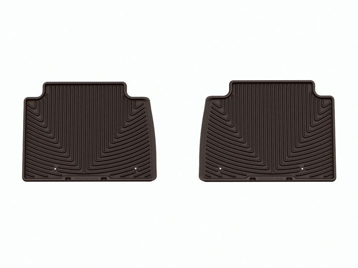 Коврики автомобильные задние резиновые WeatherTech W459CO Infiniti QX80 2017 Коричневый (1945753698)