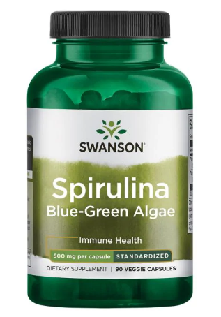 Витамин Spirulina Blue Green Alhae 500 mg 90 капс. (100-96-7034964-20)