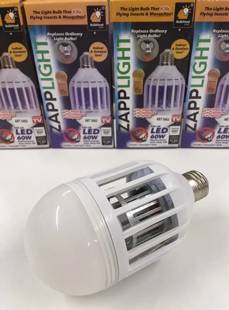 Лампа вбивця комарів Zapp Light Білий (1104224216) - фото 2 Лампа вбивця комарів Zapp Light Білий (1104224216) - фото 2