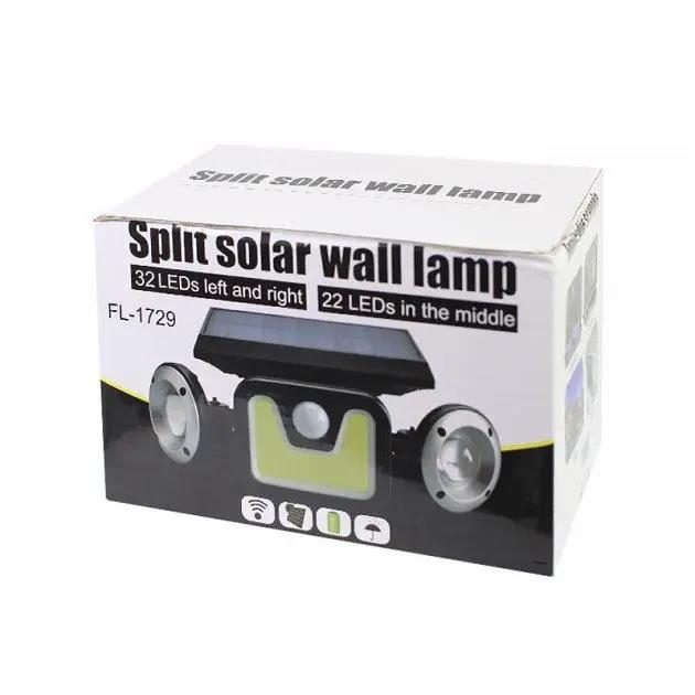 Светильник Split Solar Wall Lamp FL-1729 на солнечной батарее для уличного освещения - фото 4