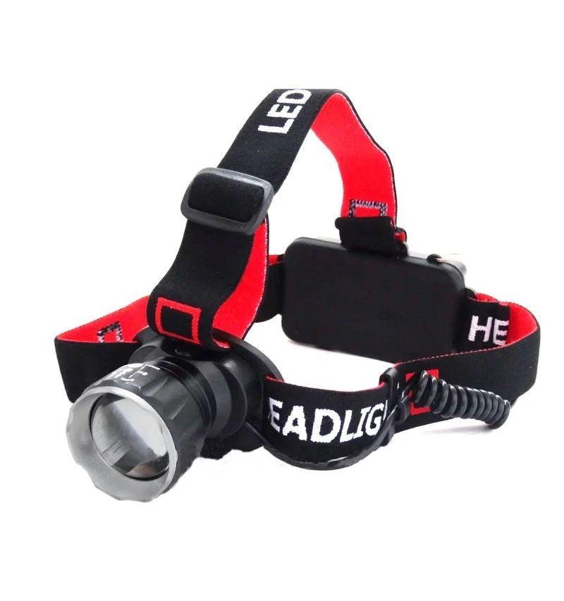 Ліхтар налобний Bailong BL-T20-P90 акумуляторний з Zoom