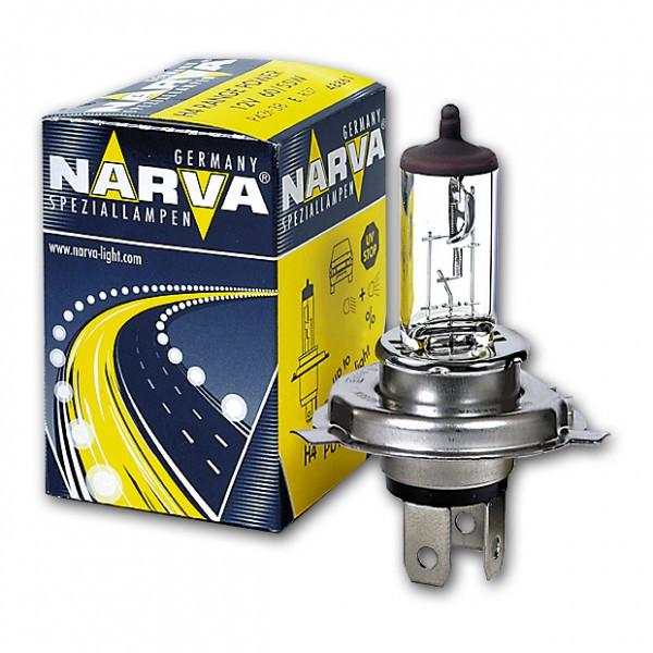 Лампа Narva 24V H4 100/90W Р43t 48991