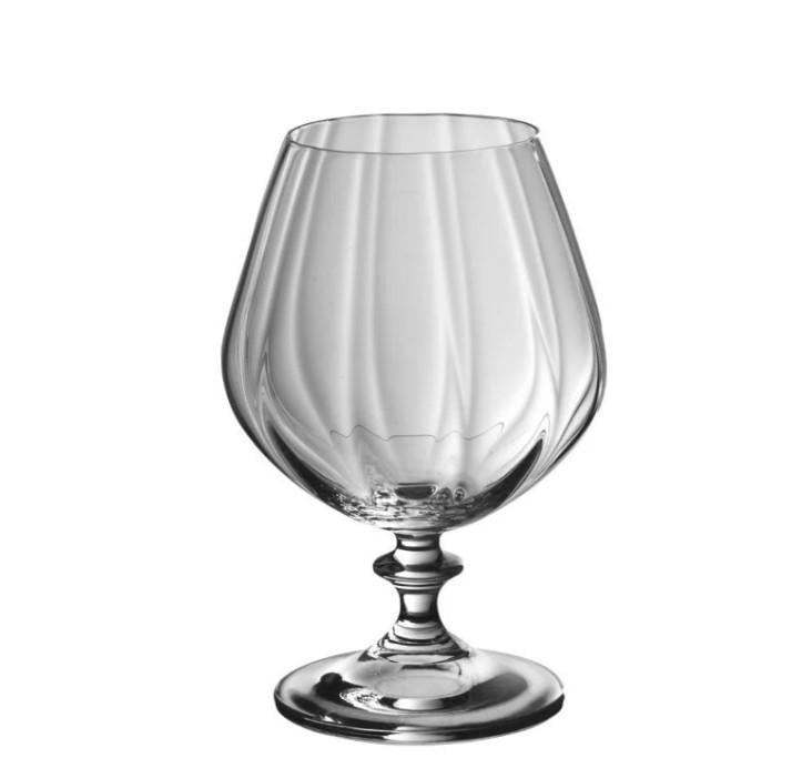 Набор бокалов для коньяка Bohemia Angela Optic из богемского стекла 400 мл 6 шт. (1bcab730)