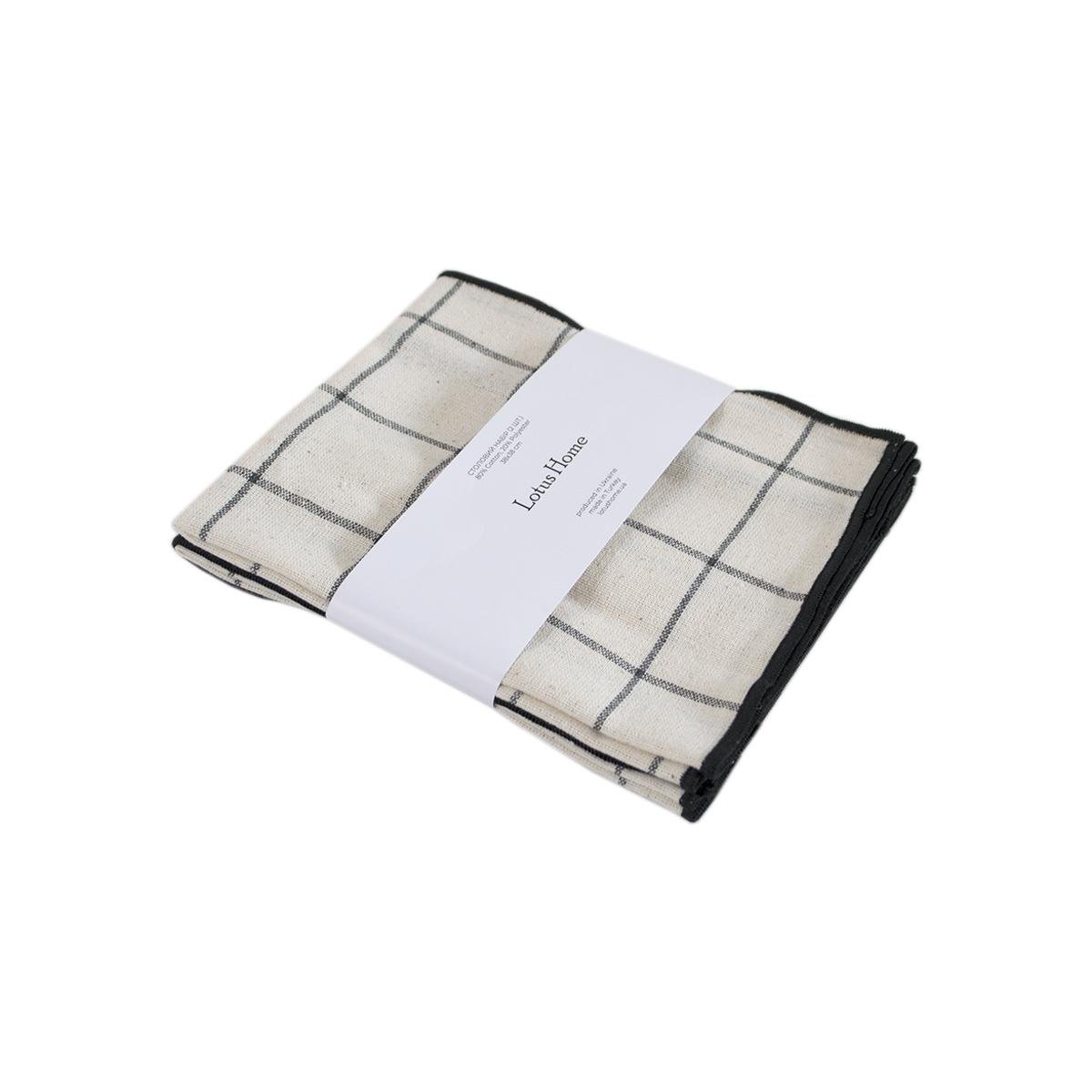Набор столовых салфеток Lotus Home Olli 38х38 см 2 ед. (26209890)