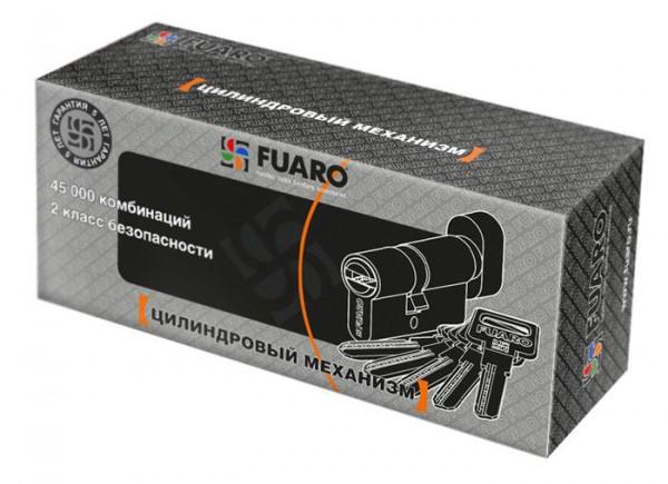 Циліндровий механізм Fuaro R602/70 CP 5Key з вертушкою Хром - фото 3