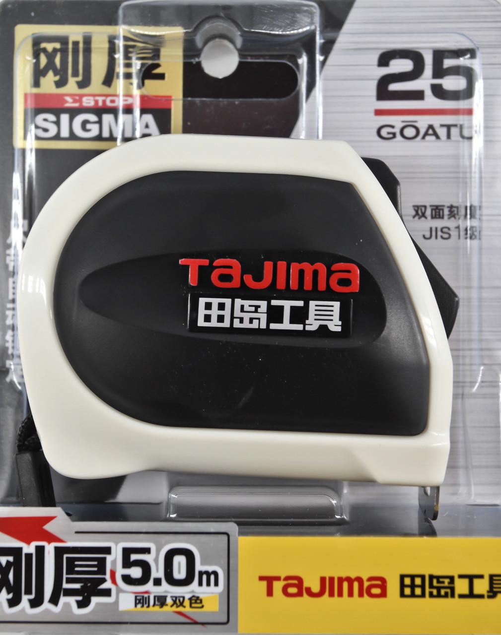 Рулетка строительная TAJIMA Sigma SS2550-CHN 5 м (1001-2607) - фото 9