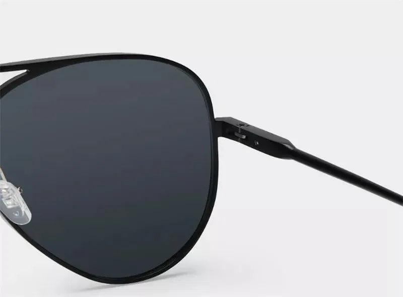 Очки солнцезащитные Mijia Polarized Navigator Pilot Sunglasses TYJ02TS DMU4053TY Темно-серый - фото 7