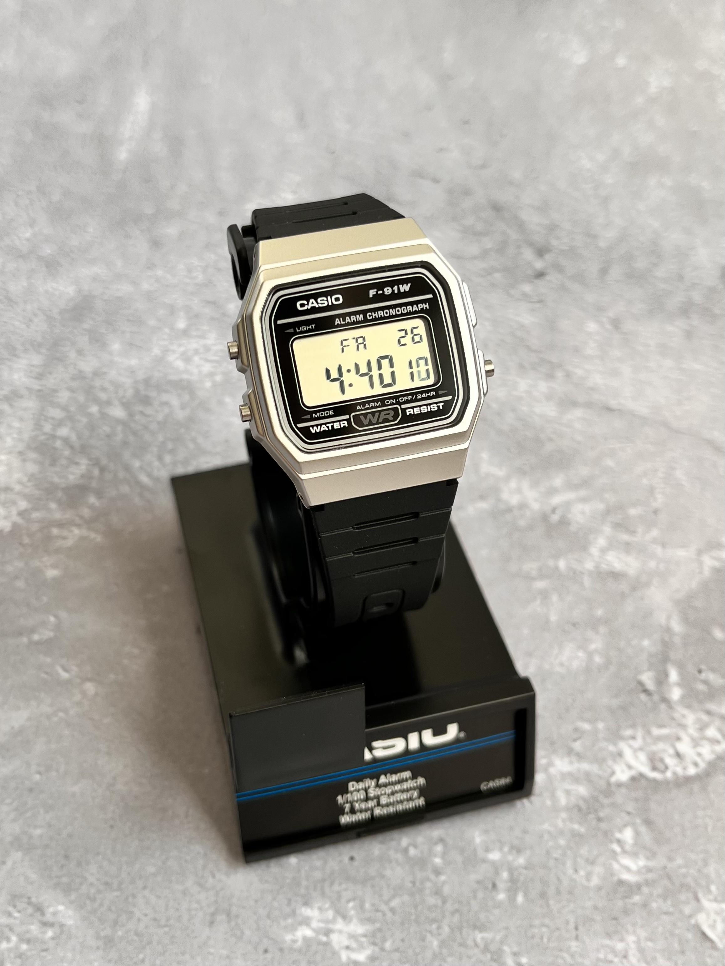 Часы мужские Casio F-91WM-7ACF (028) - фото 2