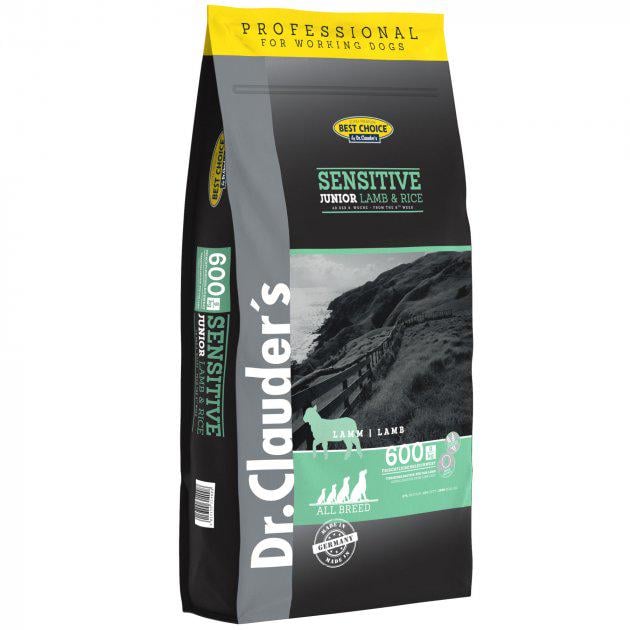 Корм сухой для щенков Dr.Clauder's Sensetive Dog Junior Lamb & Rice 350 г (12664980)