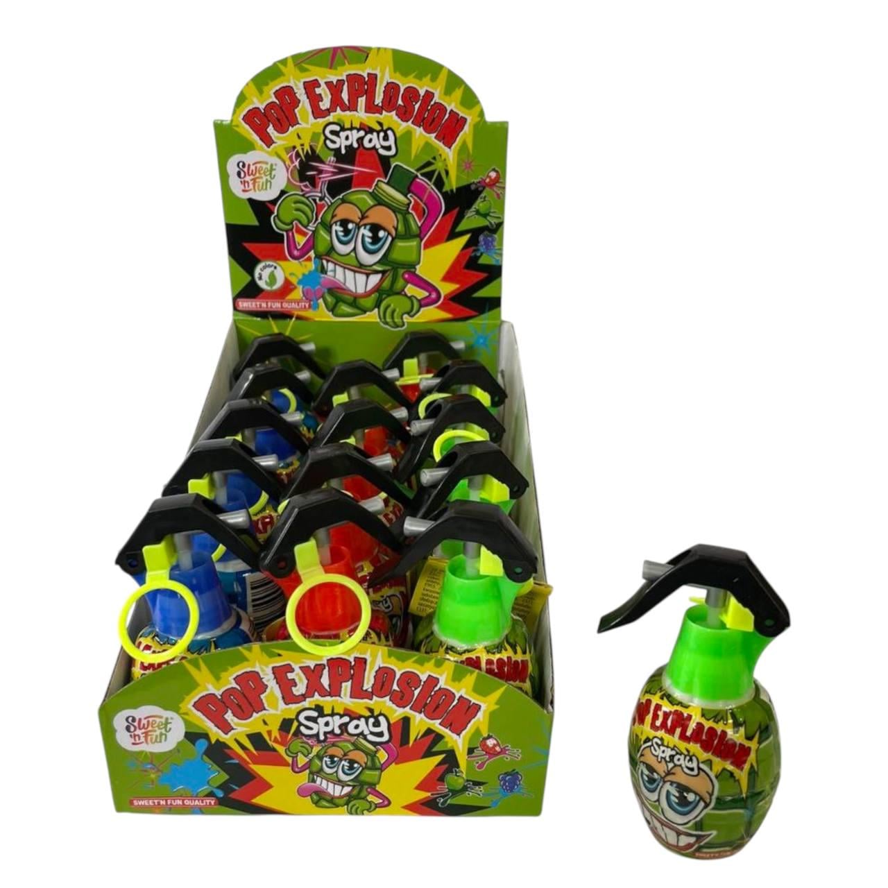 Детский сладкий спрей Sweet’n Fun Граната Pop Explosion 15 шт. (00000006490)