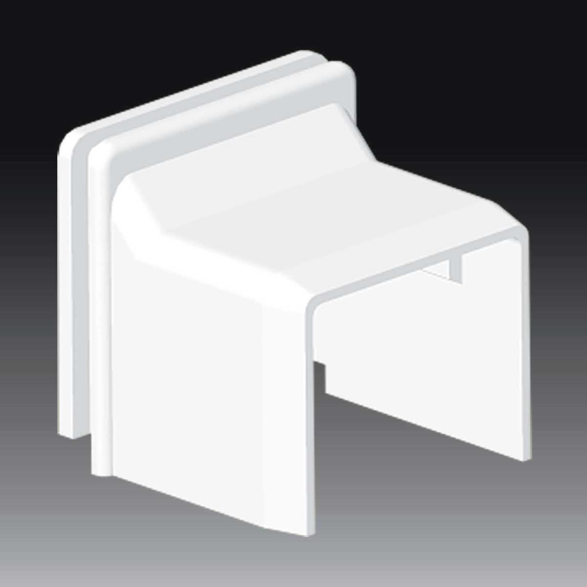 Перехідник KOPOS на коробку LK 24x22 мм ПВХ Білий (8797_HB)