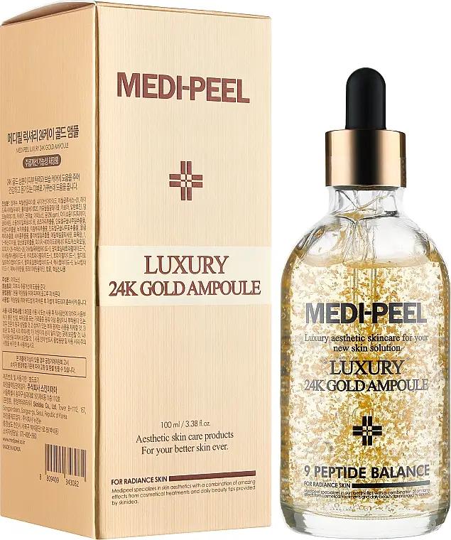 Сыворотка для лица антиоксидантная Medi Peel Luxury 24K Gold Ampoule 100 мл (782_1711)