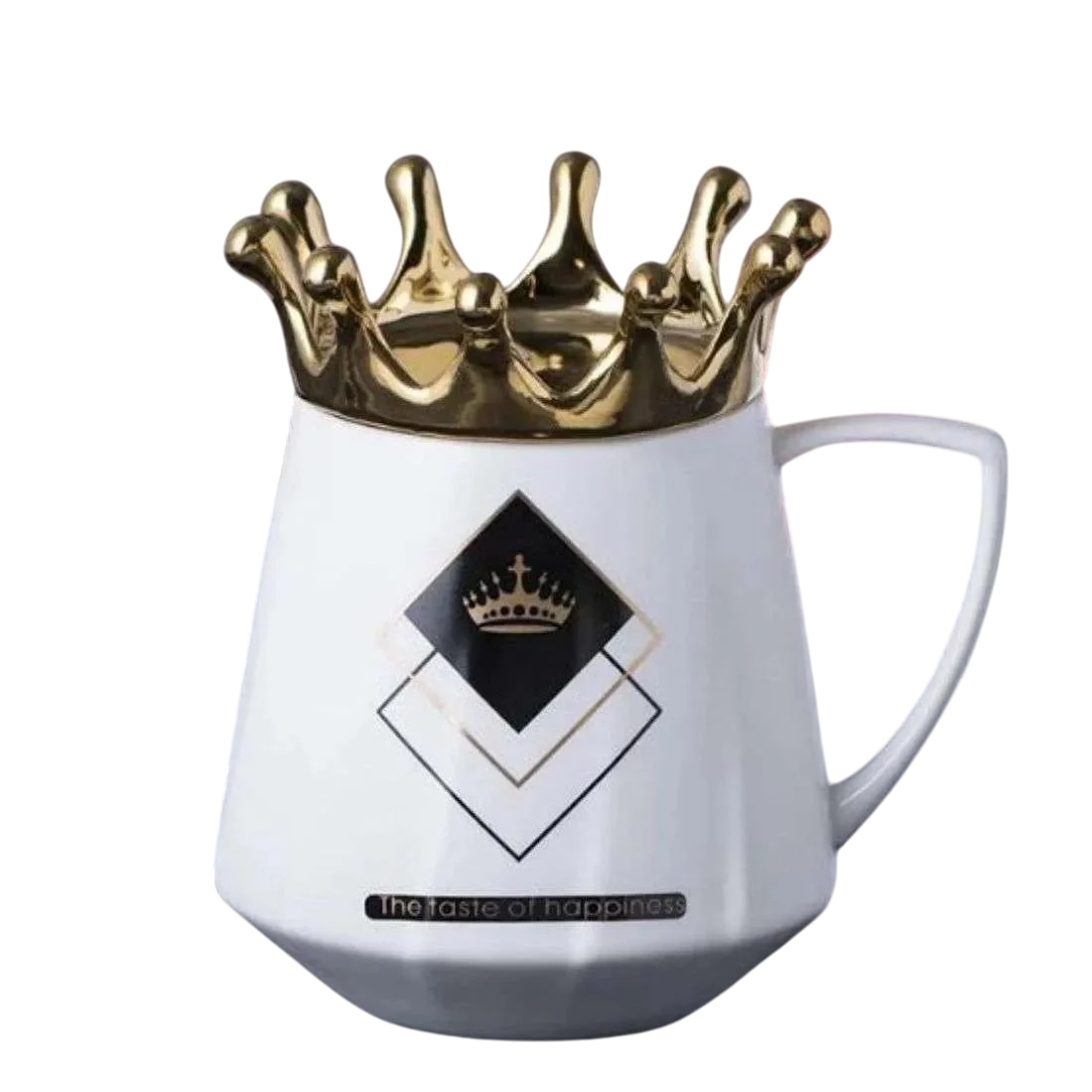 Чашка з кришкою Rhombus 6822 350 мл (4361027)