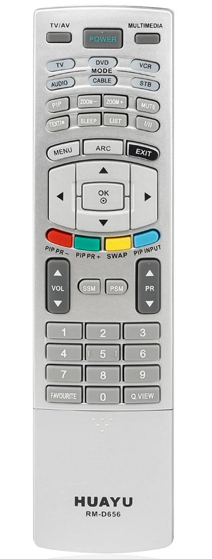 Универсальный пульт для телевизора LG RM-D656 (2342)