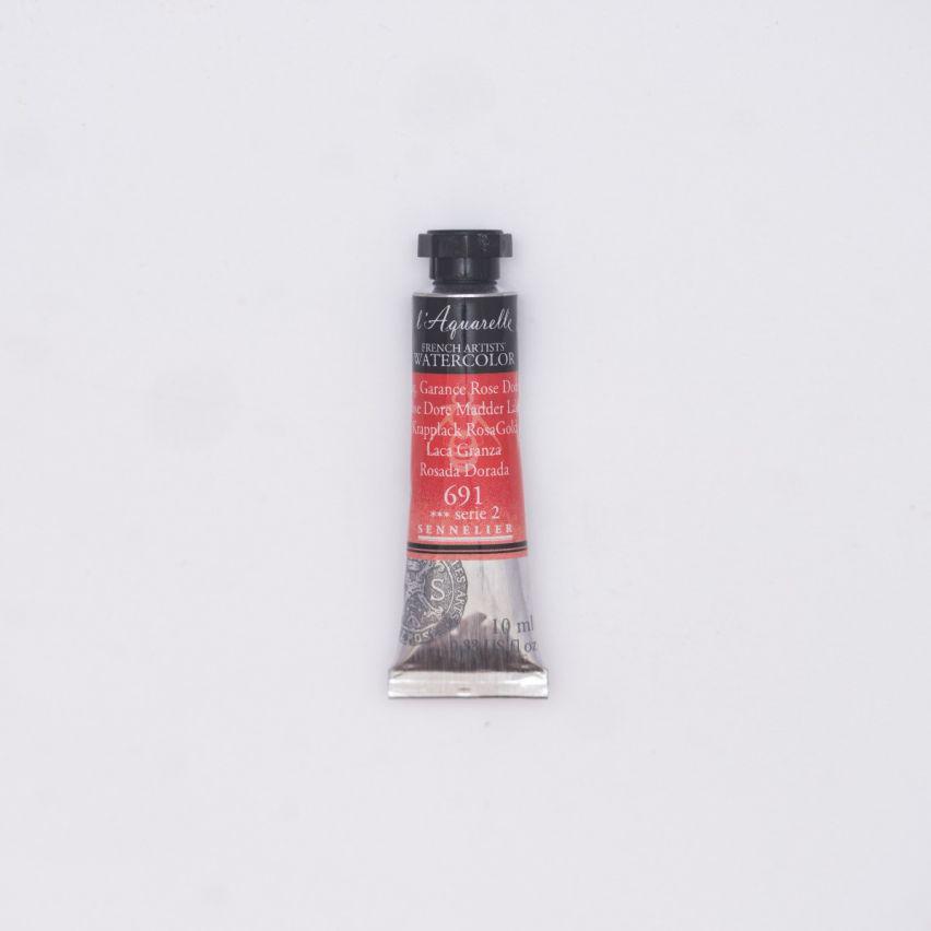 Акварель у тюбиках Sennelier L'Aquarelle S2 10 мл лак Рожевий/Марена/Золотий