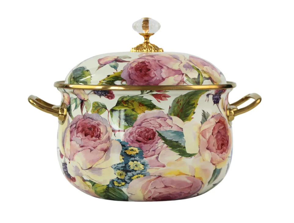 Каструля емальована PEONY Elmani з кришкою 3,8 л 20 см (763-004) - фото 2