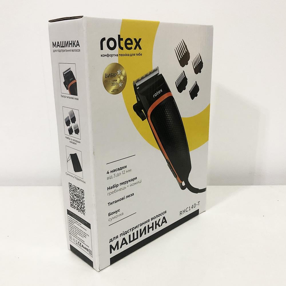 Машинка для стрижки волос Rotex RHC140-T (ws53811) - фото 4 Машинка для стрижки волос Rotex RHC140-T (ws53811) - фото 4