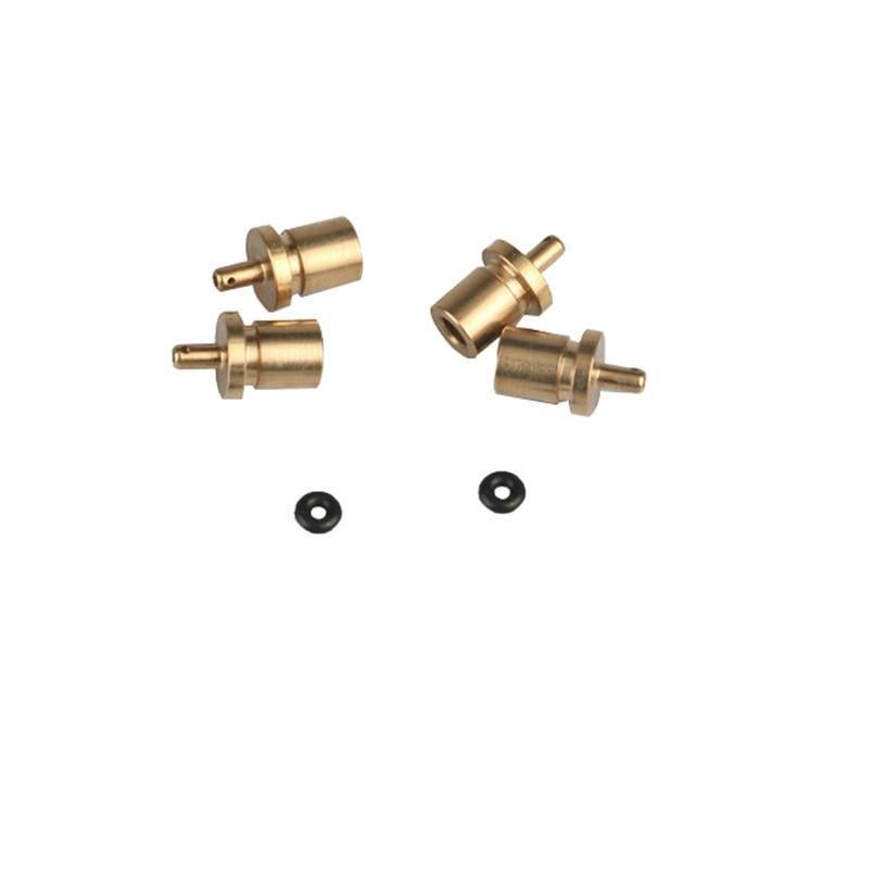 Переходник адаптер для заправки туристических газовых баллонов, медь