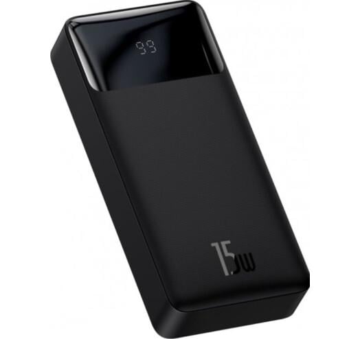 Зовнішній акумулятор Baseus 20000 mAh 15 W Black - фото 2