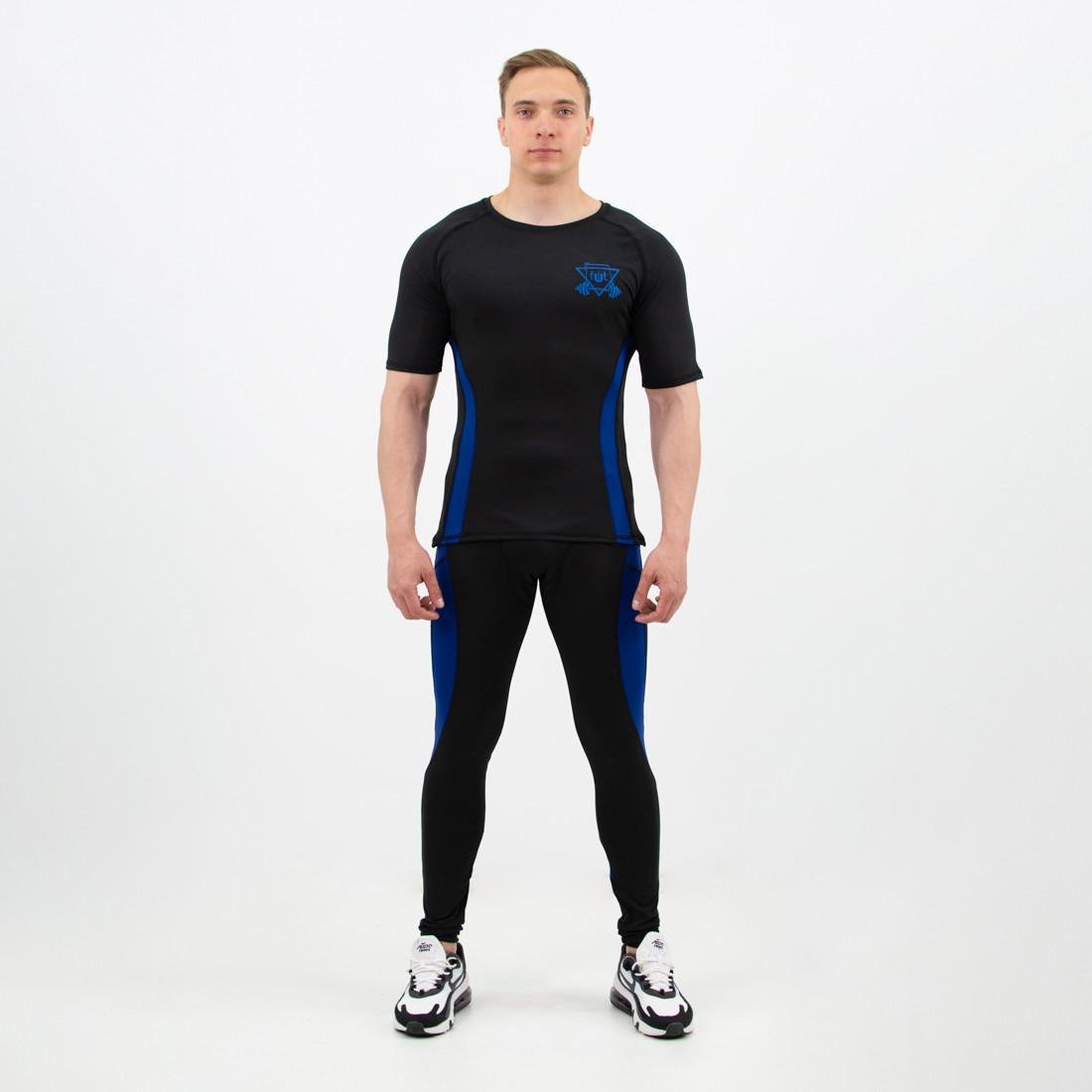 Комплект спортивный мужской FitU Armm blue 2.0 S (34KABL20S) - фото 1