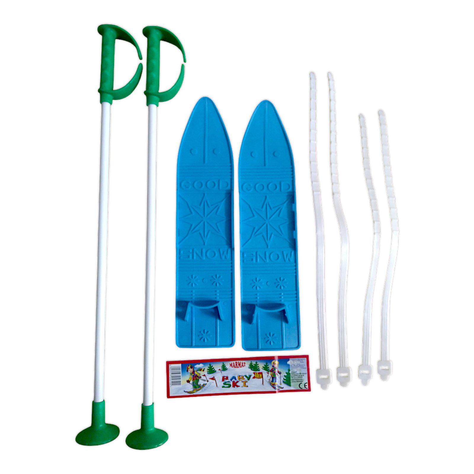 Набір лижний дитячий Marmat 40 см Синій (16854) - фото 4