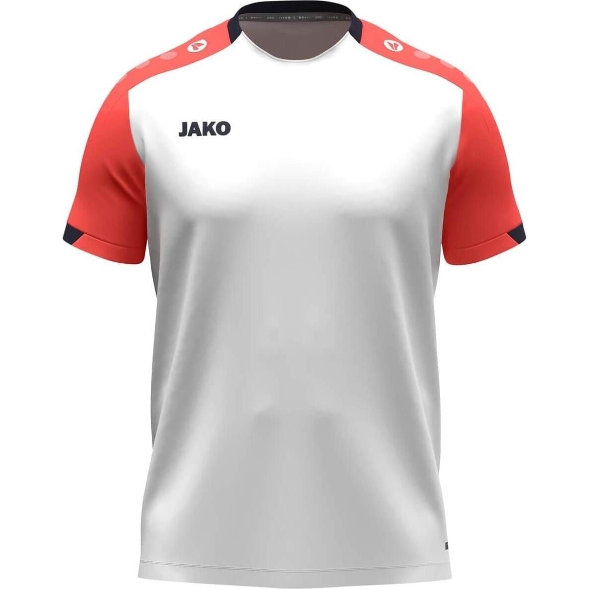 Футболка Jako DYNAMIC 6170-026 M Бело-кораллово-синий (61287-48)