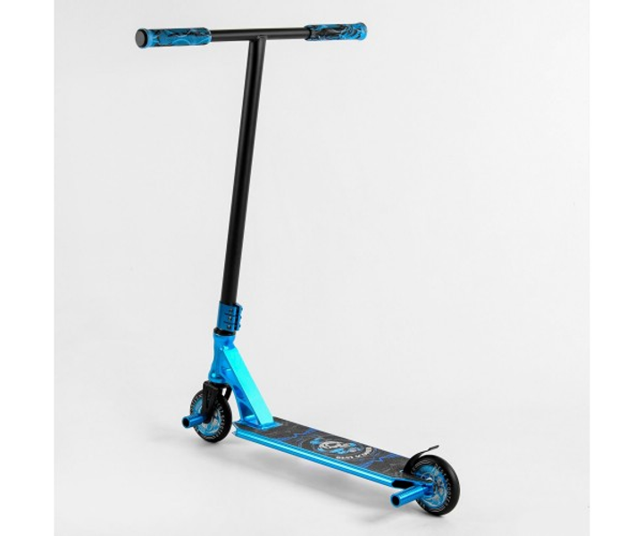 Самокат трюковий Best Scooter 98901/4 HIC-система/Пеги/алюмінієвий диск та дека/анодоване фарбування/ширина керма 60 см/колеса PU d 110 мм (25109778)