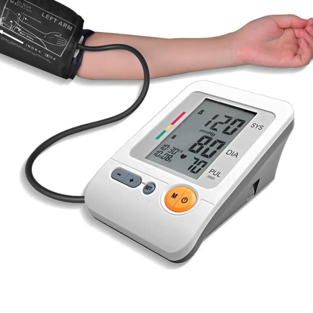 Тонометр автоматический BP-103H с индикатором аритмии плечевой White (200310) - фото 2 Тонометр автоматический BP-103H с индикатором аритмии плечевой White (200310) - фото 2