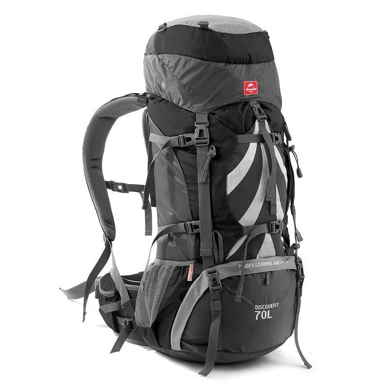 Рюкзак туристичний Naturehike NH70B070-B, 70 л + 5 л Чорний Рюкзак туристичний Naturehike NH70B070-B, 70 л + 5 л Чорний
