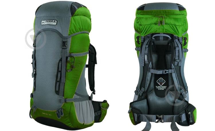 Рюкзак Terra Incognita Impuls 40 Green-Grey (TI-03439)
