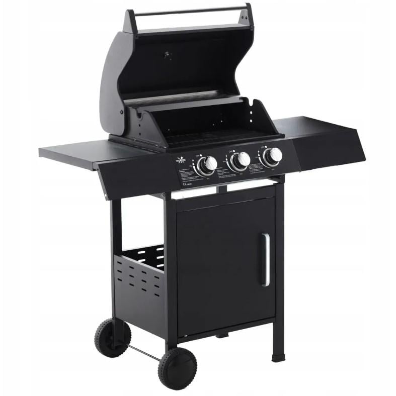 Гриль газовый с редуктором Garden Line Черный