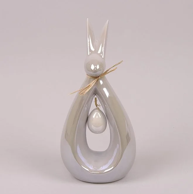 Фигурка Зайчик Flora Серый (26688)