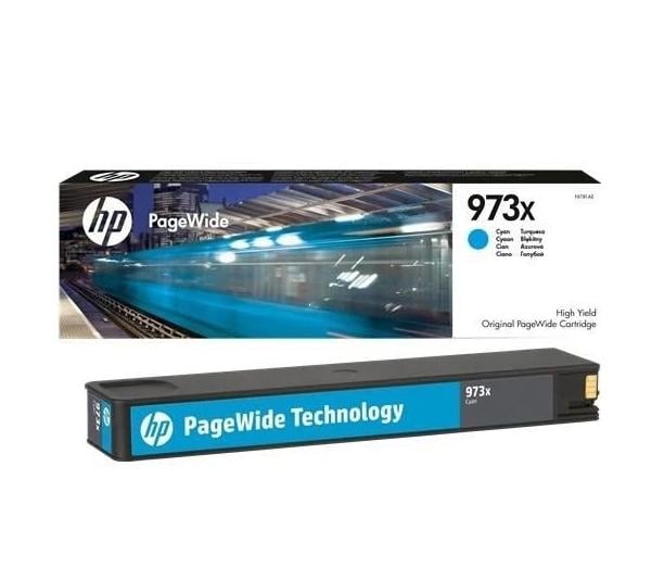 Тонер-картридж HP 973 для PageWide Pro Cyan (F6T81AE)