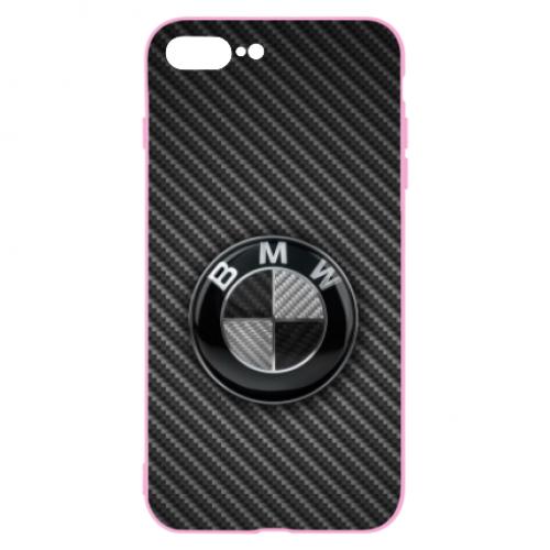 Чехол для iPhone 8 Plus BMW Carbon